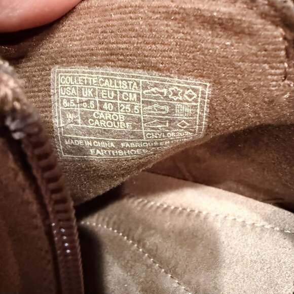 New Women’s Earth Origins Collette Callista Tan Suede Ankle Booties Size 8.5W - Picture 5 of 5
